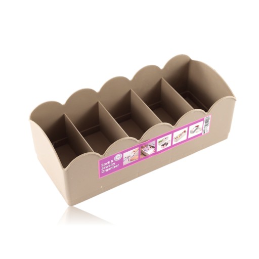 Organizér Zásobník Úložný box pre šatníkovú zásuvku na spodnú bielizeň Socks Kravata