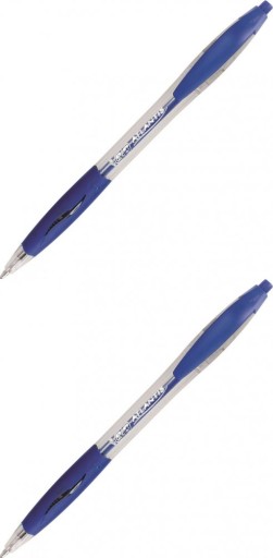 BIC ATLANTIS automatické guľôčkové pero modré 1ks x 2