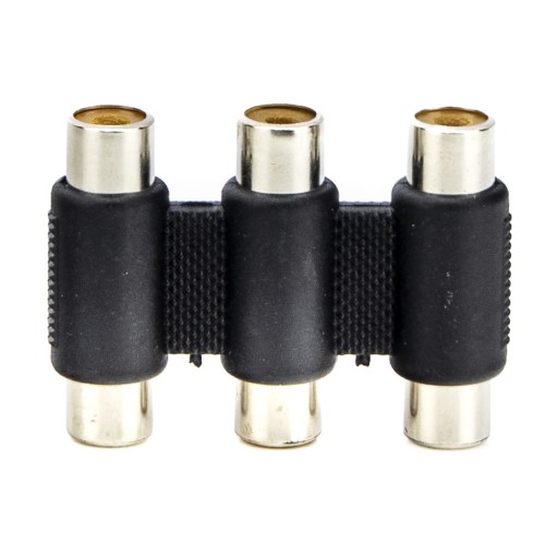 Konektor adaptéra 3x RCA Chinch samica