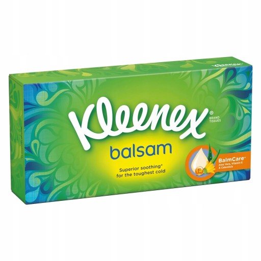 KLEENEX Balzamové vreckovky 2x 64 ks