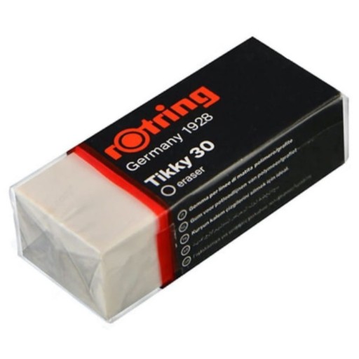 Guma ROTRING TIKKY 30, biela, odolná guma
