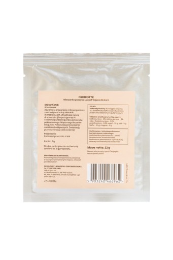 Doplnková kŕmna zmes pre kone LAB-V Probiotic - 22 g