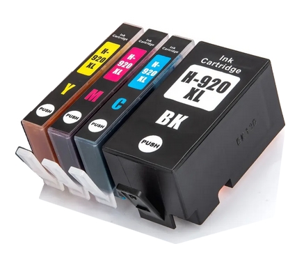 Atrament do tlačiarne HP OFFICEJET 4 ks 6000 6500 6500A 7000 7500 7500A 920XL