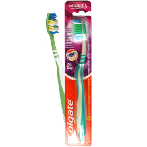 COLGATE ZIG ZAG Kefka na zuby mäkká, 1 ks