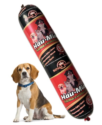 Royal Food Hau-Miau tyčinka pre psov s až 95% podielom hovädzieho mäsa