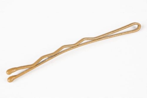 IZA Sponky do vlasov dve guličky GOLD MAT 5cm 100