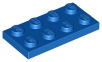 LEGO 3020 TANIER 2x4 modrý NOVINKA (15g) 12 ks.