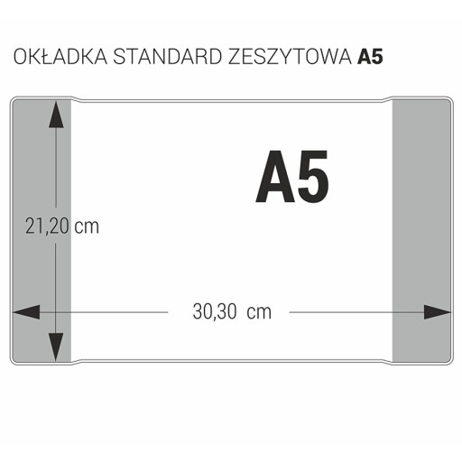 Obal na zošity, knihy, učebnice, A5, 10 ks
