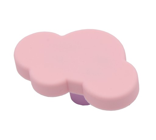 SILIKÓNOVÝ CLOUD RUŽOVÝ GOMBÍK NA DETSKÝ NÁBYTOK