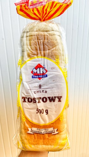 MK Toastový chlieb 500g, pšenica nakrájaná na plátky