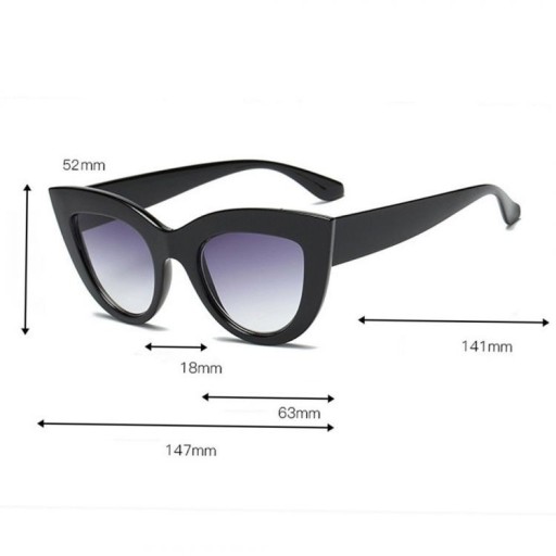 SLNEČNÉ OKULIARE GLOW CAT EYE