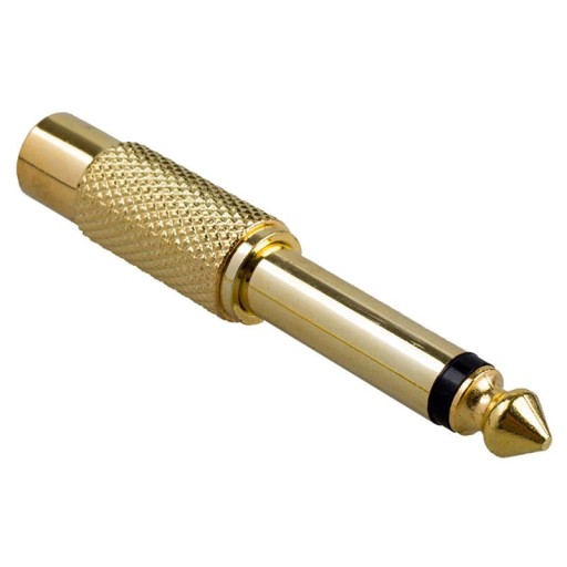 ADAPTÉR KONEKTOR 6.3 RCA CINCH ZÁSUVKA NAKAMICHI