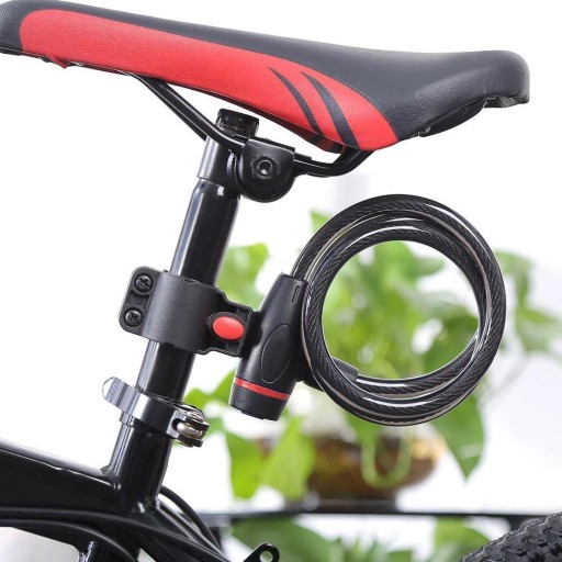 BIKE LOCK LOCK BEZPEČNOSTNÁ REŤAZ KÁBEL NA BICYKEL 100 CM
