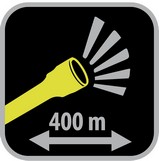 ONE SAFE 1.0 lampa - 3xLED, 400m, 3 režimy, 200h