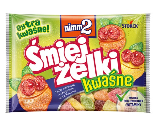 STORCK Śmiejżelki Nimm 2 kyslé želé 100 g