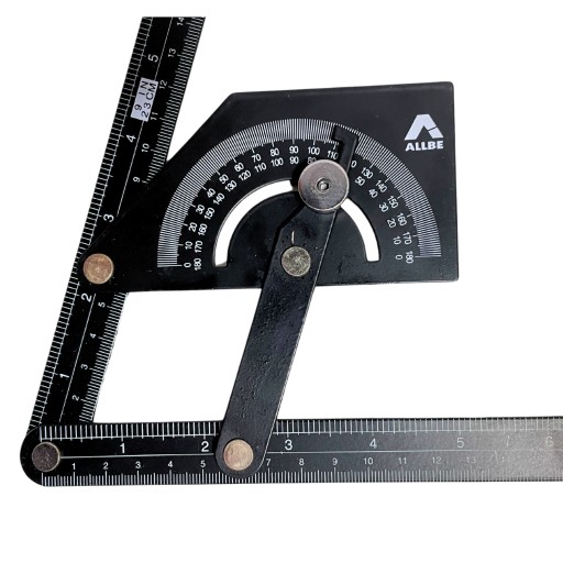 NASTAVITEĽNÝ UHEL S PROTRAKMETROM 0-180° UNIVERZÁLNY 230X500MM NASTAVITEĽNÝ