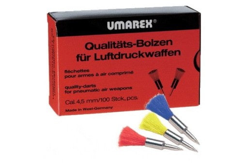 UMAREX Oceľové šípky, štetce, metly, 4,5 mm, 10 ks