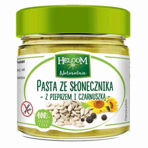 Helcom Naturalnie Slnečnicová pasta s korením