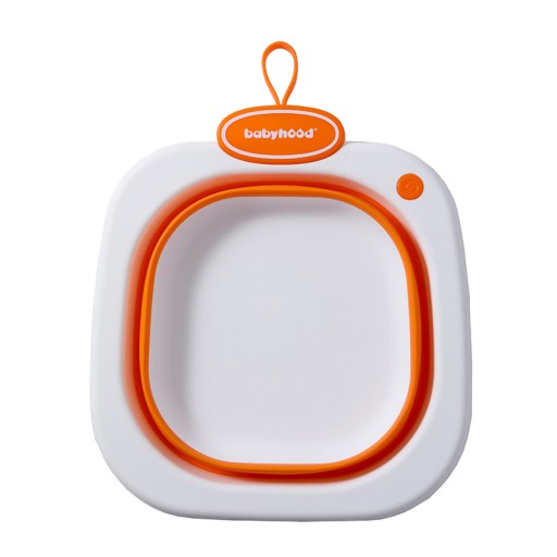 Minimálna skladacia miska, oranžová Babyhood
