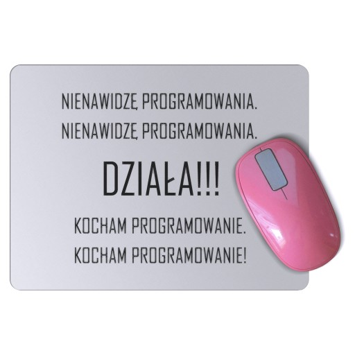 Vtipný meme pod myš PROGRAMMER