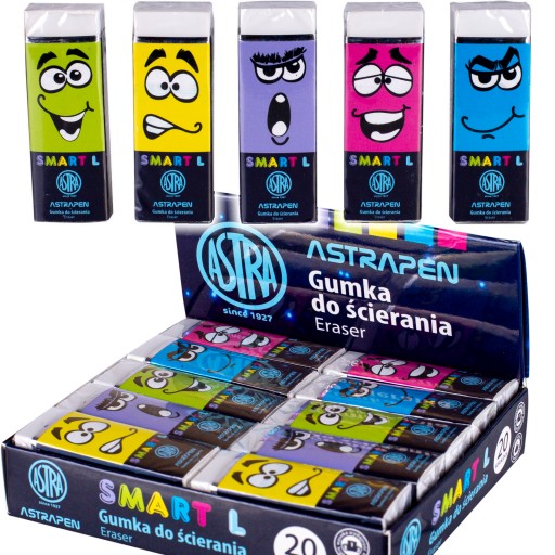 ASTRA SMART L veľká Guma na vymazanie PRE KAŽDÚ NÁLADU