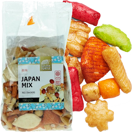 Ryžové sušienky Japonská zmes 150 g
