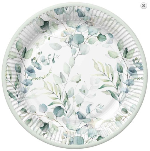 PAPIEROVÉ TANIERE EUKALYPTUS Kvety BOHO Cake 8s