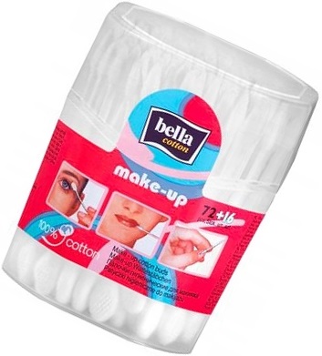 Vatové tyčinky Bella make up 88 ks.