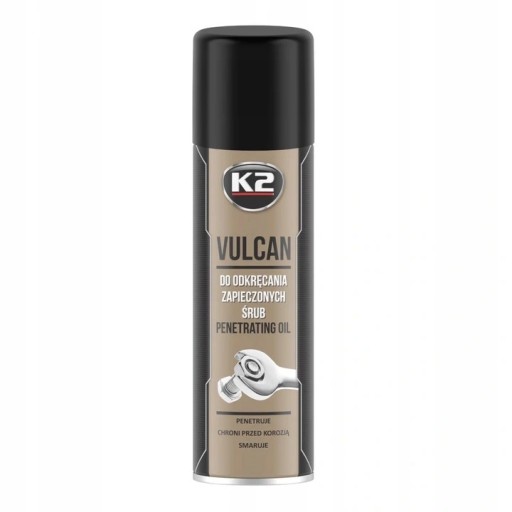K2 VULCAN 500ml ODSTRAŇOVANIE HRDZE PRE ZAPEMENENÉ SKRUTKY