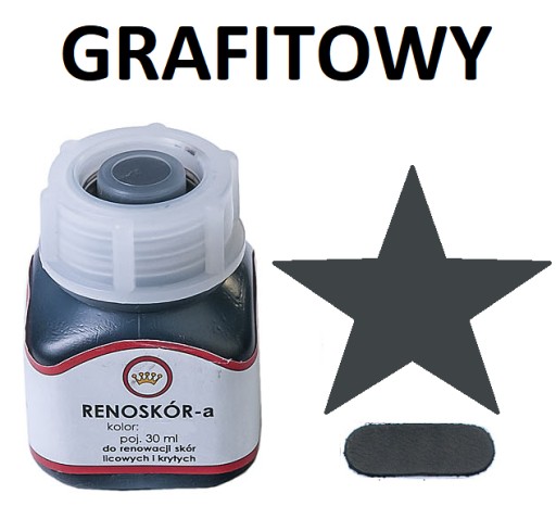 FARBA NA KOŽU RENO KOŽA grafitová