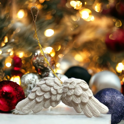 Angel wings anjelské krídla anjelský sadrový prívesok sada 9 ks.