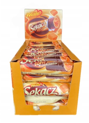 Sękacz toffee Wisła 32g tuba s náplňou
