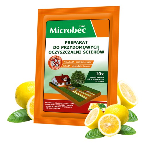 AKTIVÁTOR NA ČISTENIE DOMÁCEJ VODY Microbec 35g BROS