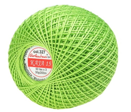 Cordonek KAJA 15 30g 200m farba 327 Ariadna
