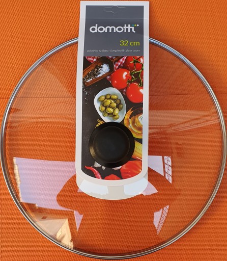 SKLENENÉ viečko S ODVZDUCHOM DOMOTTI 32 CM