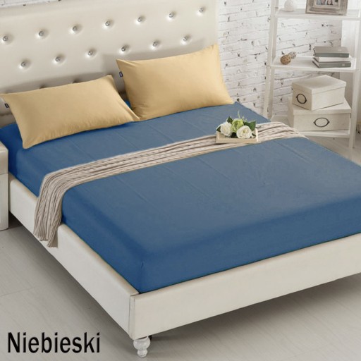 HRUBÉ JERSEY PLACHTY S gumičkou 80x160 ZÁPLATY NA MATRACE LESK DO POSTELI