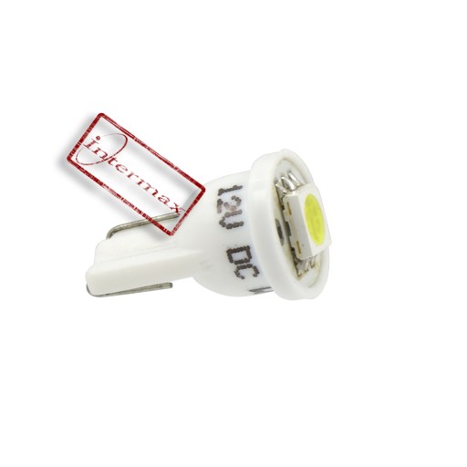 M-TECH LED PARKOVÁ ŽIAROVKA 12V W5W BIELA 2 KS
