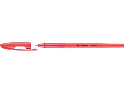 Guľôčkové pero Stabilo Re-Liner 868/1-40 F, červené
