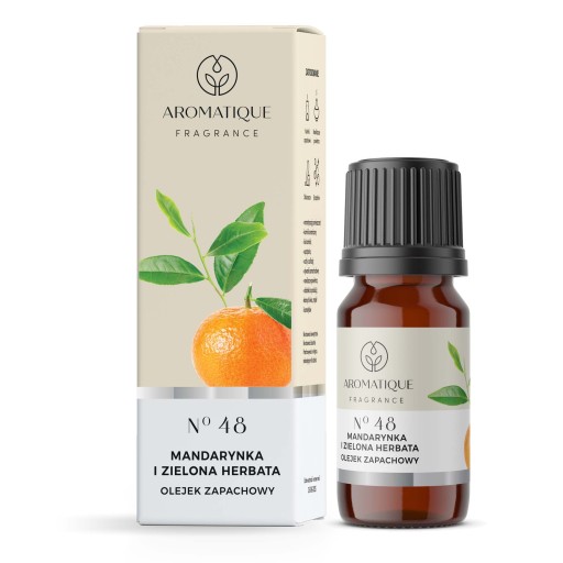 Vonný olej TANGERÍN a ZELENÝ ČAJ 12ml - AROMATICKÝ