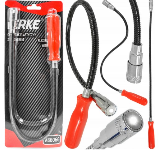 FLEXIBILNÝ MAGNETICKÝ UCHOVÁVAČ S LED BATERKOU