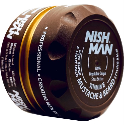NISHMAN Styling Wax balzam na bradu a fúzy 100 ml