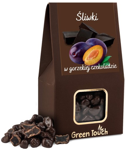 Sušené slivky v horkej čokoláde 100g