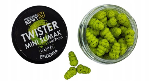 Twister Mini Slimák Feeder Návnada JAHODOVÁ RYBA