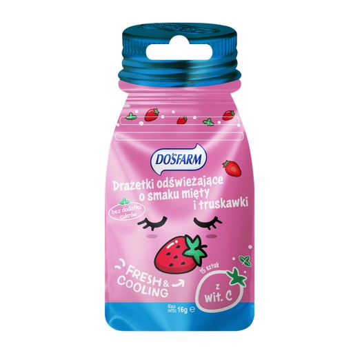 Dražé BEZ CUKRU set Tic Tac MIX CHUTÍ Dosfarm 6x