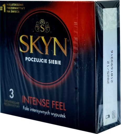UNIMIL SKYN INTENSE FEEL krabička 3 ks