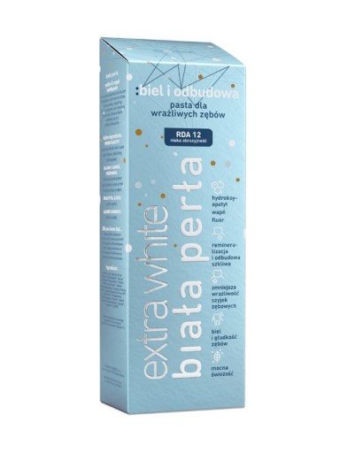Biała Perła EXTRA BIELA Pasta na belosť a rekonštrukciu 75ml