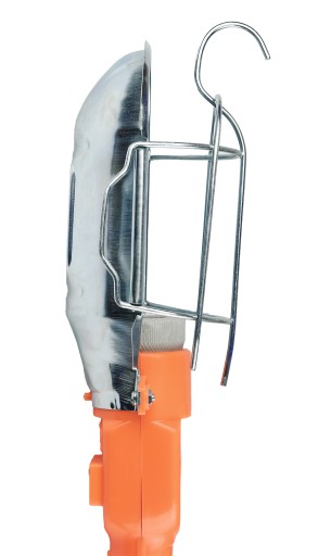 DIELENSKÁ LAMPA, silná, s hákom E27, 10 m KÁBL