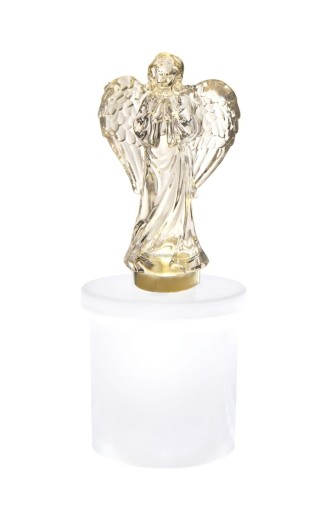 SVIEČKOVÁ VLOŽKA DO LED SVIEČKY ANJELSKÝ CINTORÍN 15CM WW