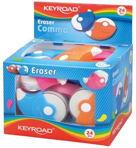 KEYROAD Univerzálna guma Comma, balená na displ