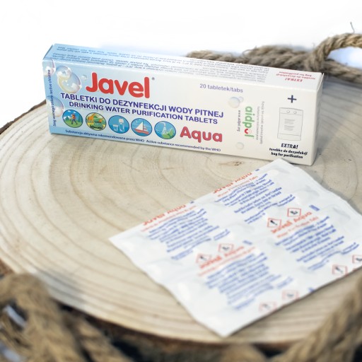 AIDPOL JAVEL TABLETY NA ÚPRAVU VODY 20 ks